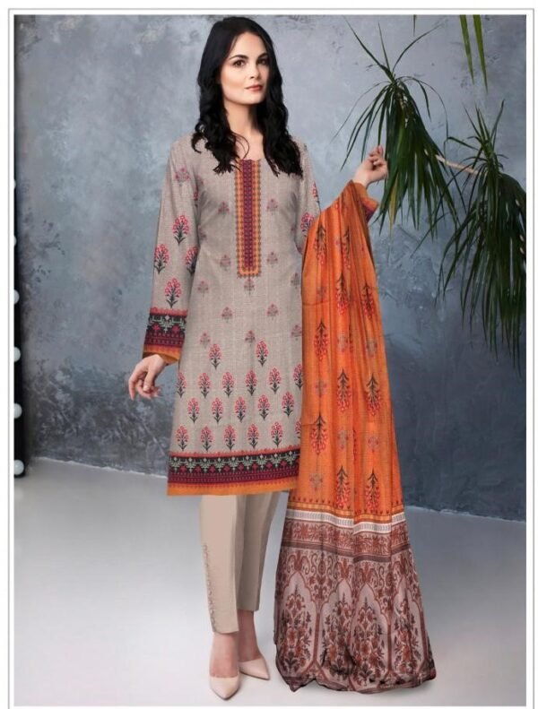 Orient's Unstitched Karandi Suit