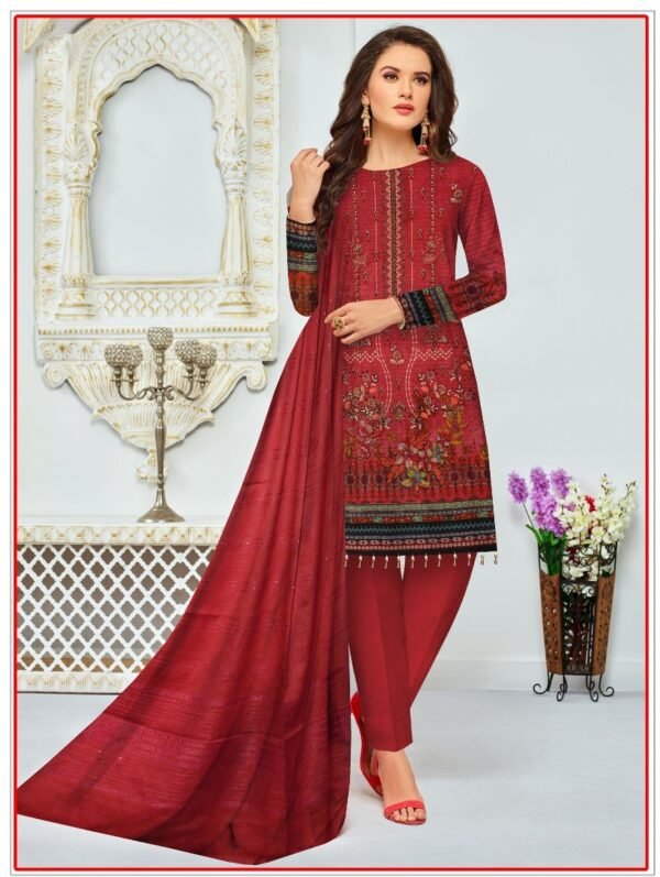 Sapphire 03 Piece Dhanak Suit